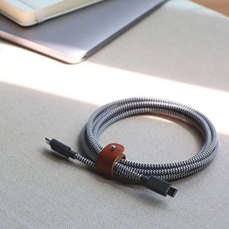 Native Union кабель Type-C/Type-C Belt 2.4м (зебра) BELT-C-ZEB Native Union кабель Type-C/Type-C Belt 2.4м (зебра) BELT-C-ZEB