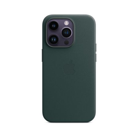 Apple кожаный чехол для iPhone 14 Pro Max Leather Case MagSafe (зеленый лес) MPPN3ZE/A Apple кожаный чехол для iPhone 14 Pro Max Leather Case MagSafe (зеленый лес) MPPN3ZE/A