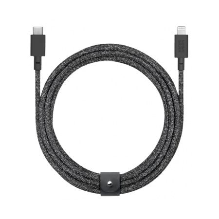 Native Union кабель Type-C/Lightning Belt 3м (черный) BELT-CL-CS-BK-3-NP Native Union кабель Type-C/Lightning Belt 3м (черный) BELT-CL-CS-BK-3-NP
