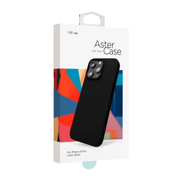 VLP чехол для iPhone 15 Pro Aster (черный) 1057029 VLP чехол для iPhone 15 Pro Aster (черный) 1057029