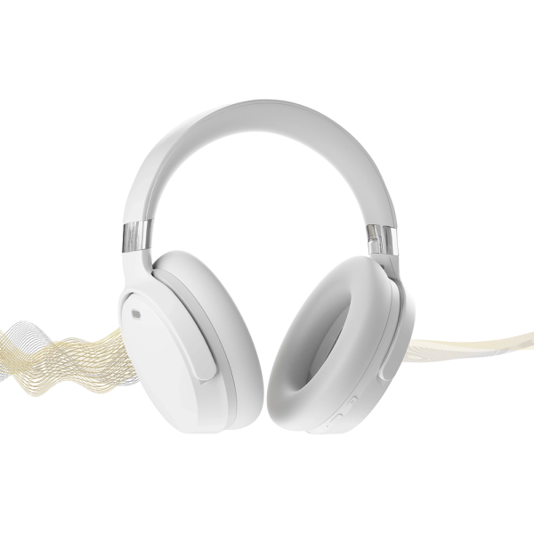 Lyambda наушники беспроводные накладные с шумоподавлением LTW150-WT (белый) LTW150-WT Lyambda наушники беспроводные накладные с шумоподавлением LTW150-WT (белый) LTW150-WT