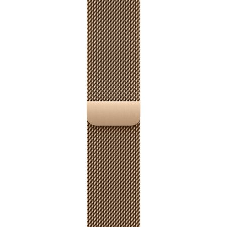 Apple Watch 10 46mm, титан, золотой, миланская золотая петля Apple Watch 10 46mm, титан, золотой, миланская золотая петля