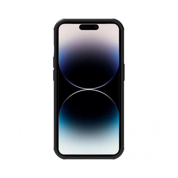Nillkin чехол для iPhone 14 Pro Max Frosted Shield Pro (черный) 6902048248175 Nillkin чехол для iPhone 14 Pro Max Frosted Shield Pro (черный) 6902048248175