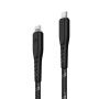 EnergEA кабель Type-C/Lightning NyloFlex C94 MFI 0.3м (черный) CBL-NFCL-BLK030 EnergEA кабель Type-C/Lightning NyloFlex C94 MFI 0.3м (черный) CBL-NFCL-BLK030