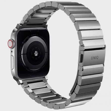 Uniq ремешок стальной Strova Strap 46/49 мм (серебристый) 44MM-STRVSIL Uniq ремешок стальной Strova Strap 46/49 мм (серебристый) 44MM-STRVSIL