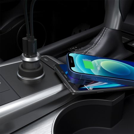 Deppa АЗУ 30W Type-C + USB A (серебристый) 11212 Deppa АЗУ 30W Type-C + USB A (серебристый) 11212