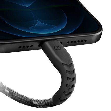 EnergEA кабель Type-C/Lightning NyloFlex C94 MFI 0.3м (черный) CBL-NFCL-BLK030 EnergEA кабель Type-C/Lightning NyloFlex C94 MFI 0.3м (черный) CBL-NFCL-BLK030