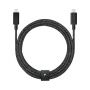 Native Union кабель Type-C/Type-C Belt 2.4м (черный) BELT-C-CSBK-PRO-NP Native Union кабель Type-C/Type-C Belt 2.4м (черный) BELT-C-CSBK-PRO-NP