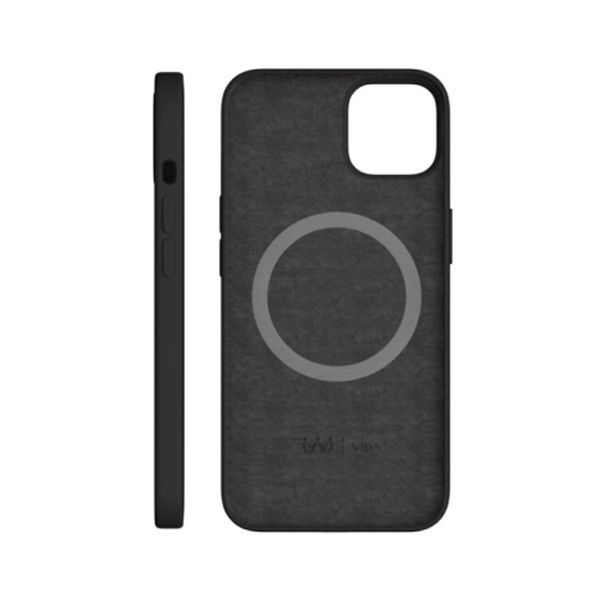 VLP чехол для iPhone 14 Plus Silicone case MagSafe (черный) 1051008