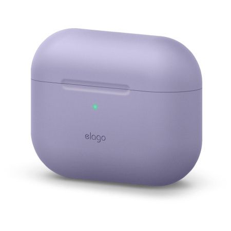 Elago чехол для AirPods Pro силиконовый Silicone Case (темно-фиолетовый) EAPPOR-BA-LVG