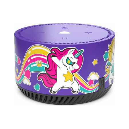 Yandex умная колонка Яндекс.Станция Лайт Rainbo Velvet Unicorn (фиолетовый)