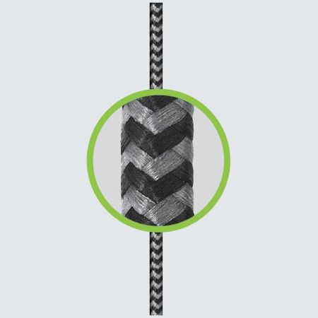 EnergEA кабель Type-C/Type-C FibraTough 1.5м (черный) CBL-FTCC5G-BLK150