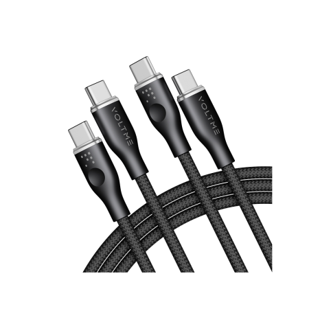 Voltme кабель Type-C/Type-C Stark CC518 1.8м (черный) C2061