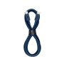 VLP кабель Type-C/Type-C Nylon Cable 1.2м (темно-синий) 1031020