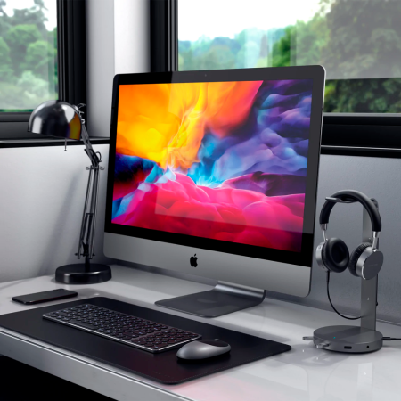 Satechi хаб-подставка для наушников Headphone Stand (серый) ST-UCHSHM