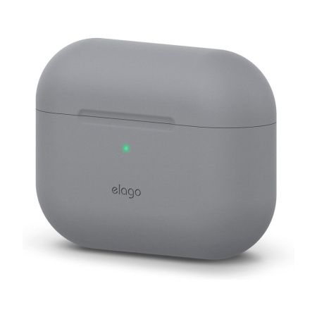 Elago чехол для AirPods Pro силиконовый Silicone Case (серый) EAPPOR-BA-MGY
