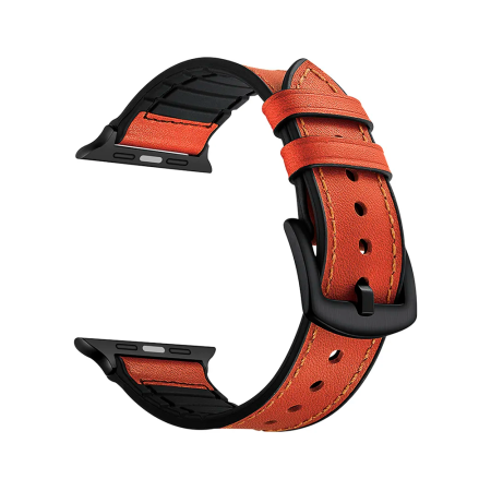 Lyambda ремешок кожаный Antares 46/49 мм (оранжевый) LWA-10-44-OR