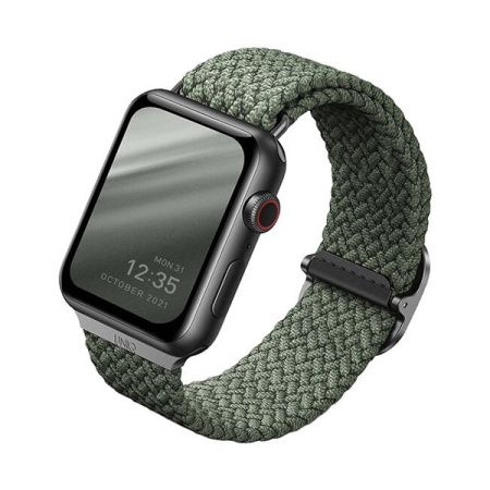 Uniq ремешок Aspen Strap Braided 41 мм (зеленый) 40MM-ASPGRN