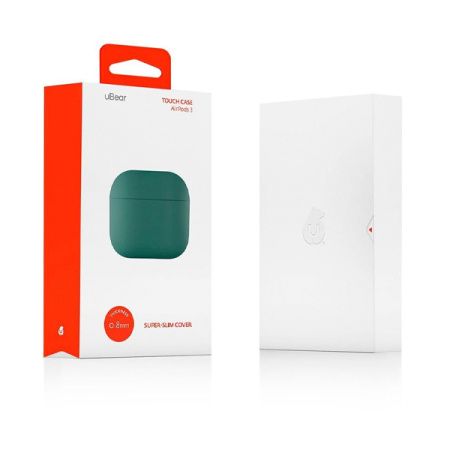 uBear чехол для AirPods 3 cиликоновый (зеленый) CS64GR04-AP21