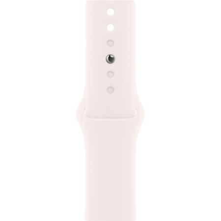 Apple Watch 10 42mm, алюминий, розовый, спортивный розовый ремешок S/M
