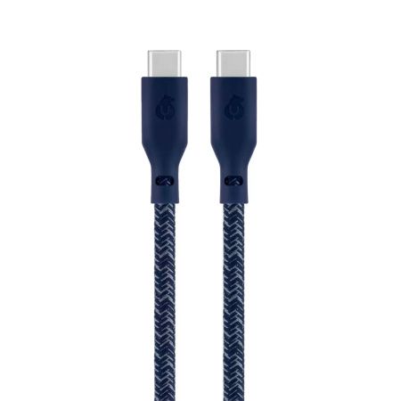 uBear кабель Type-C/Type-C Trend Cable 2.4м (синий) DC19DB24TR-CC