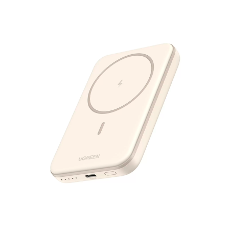 Ugreen внешний аккумулятор MagSafe PB560 15W 5000mAh (бежевый) 25207_