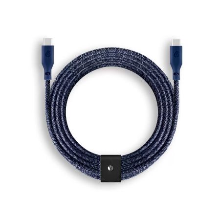 uBear кабель Type-C/Type-C Trend Cable 2.4м (синий) DC19DB24TR-CC