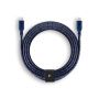 uBear кабель Type-C/Type-C Trend Cable 2.4м (синий) DC19DB24TR-CC
