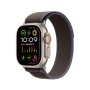 Apple ремешок Trail Loop 46/49 мм (S/M) (синий/черный) MT613ZM/A