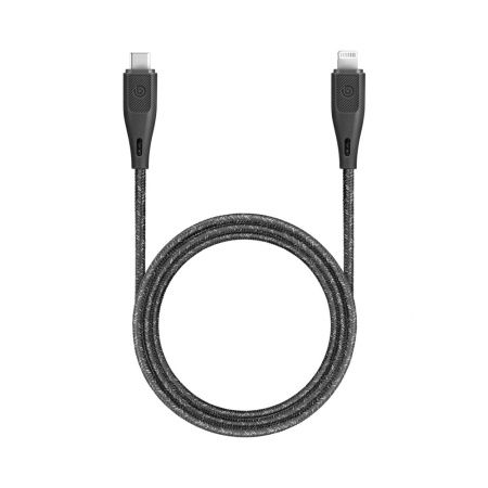 EnergEA кабель Type-C/Lightning Bazic GoCharge MFI C94 1.2м (черный) CBL-GCCL-BLK120