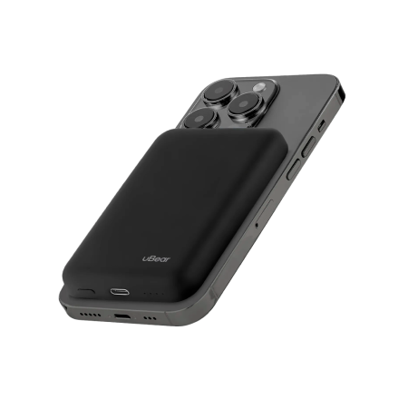 uBear внешний аккумулятор MagSafe Flow 20W 5000mAh (черный) PB10BL5000-PDM