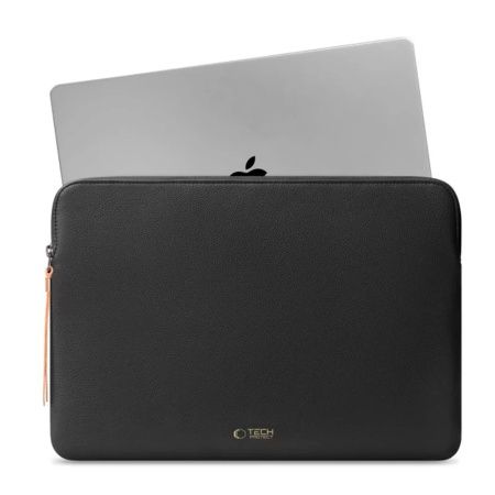 Tech-protect чехол-папка для MacBook 15.3 Fleece Laptop (черный) 5906302362844