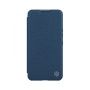 Nillkin чехол для iPhone 14 Pro QIN Pro (Cloth) (синий) 6902048249158