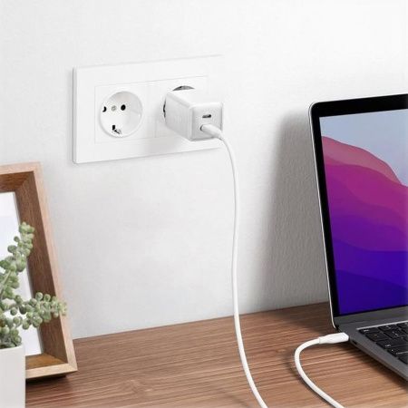 Anker СЗУ PowerPort III Nano Pro 40W 2х Type-C (белый) A2038G21