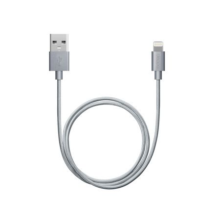 Deppa кабель USB A/Lightning 1.2м (черный) 72189