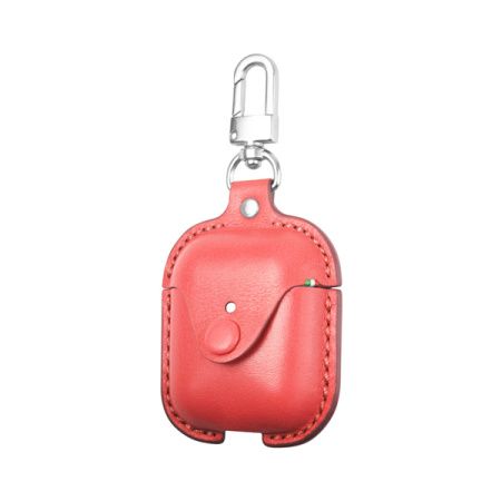 Cozistyle чехол для AirPods кожаный Leather Case (розовый) CLCPO009