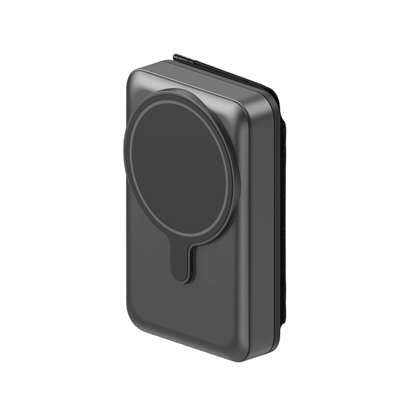 EnergEA внешний аккумулятор MagSafe MagWallet Cash 20W 5000mAh + бумажник (черный) MW-CASH-5K