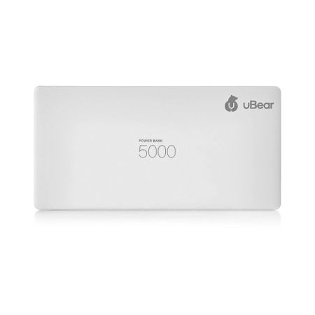 uBear внешний аккумулятор 5000mAh (белый) PB04WH5000-AD