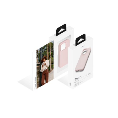 uBear чехол для iPhone 15 Pro Touch Mag Case MagSafe (розовый) CS266LR61PTH-I23M