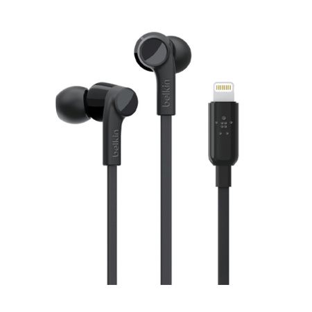 Belkin наушники с разъемом Lightning (черный) G3H0001btBLK
