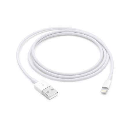 Apple кабель USB A/Lightning 1м (без упаковки)