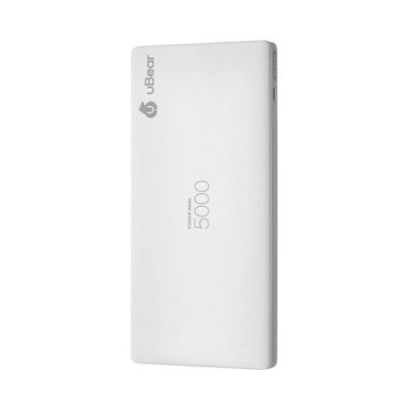 uBear внешний аккумулятор 5000mAh (белый) PB04WH5000-AD