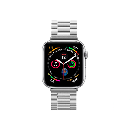 Spigen ремешок стальной Modern Fit 46/49 мм (серебристый) 062MP25404