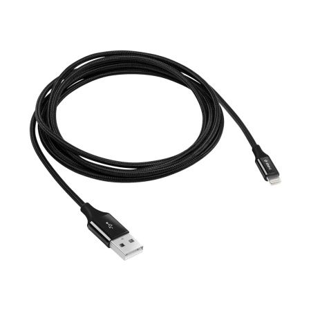 Ttec кабель USB A/Lightning Alumi 1.2м (черный) 2DK16S