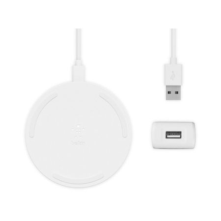 Belkin БЗУ 10Вт + адаптер (белый) WIA001vfWH