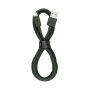 VLP кабель Nylon Cable USB A/Lightning 1.2м (темно-зеленый) 1031005