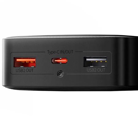 Baseus внешний аккумулятор Bipow 25W 20000mAh (черный) PPBD020301