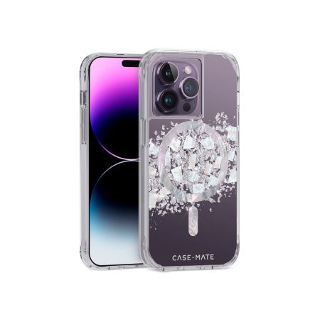 Case Mate чехол для iPhone 14 Pro Karat Touch of Pearl MagSafe (прозрачный) CM049204
