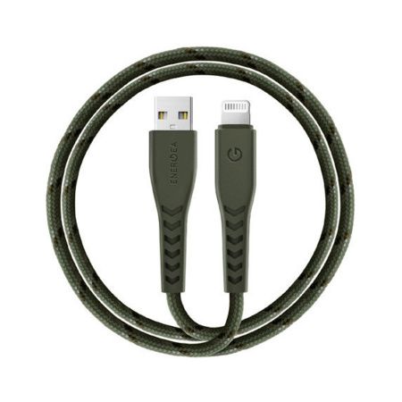 EnergEA кабель USB A/Lightning NyloFlex C89 MFI 1.5м (зеленый) CBL-NF-GRN150