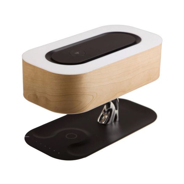 HomeTree умный светильник (3 в одном - колонка-беспроводная зарядка-светильник) YT-M1602-B2